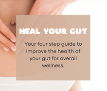 Load image into Gallery viewer, 4 Step Heal Your Gut - Meal Guide eBook - Vigour Health Club
